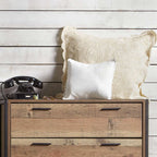 Διακοσμητική Μαξιλαροθήκη Αιγαίον με Κέντημα 30X30 Levanda